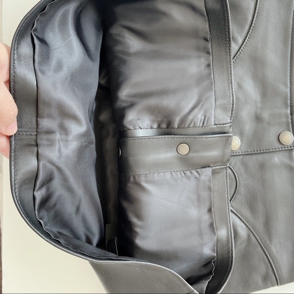 NEW COACH Lamb Leather Skirt black NWT - Picture 7 of 9